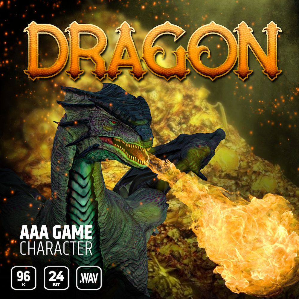 Arte de AAA Game Character Dragon