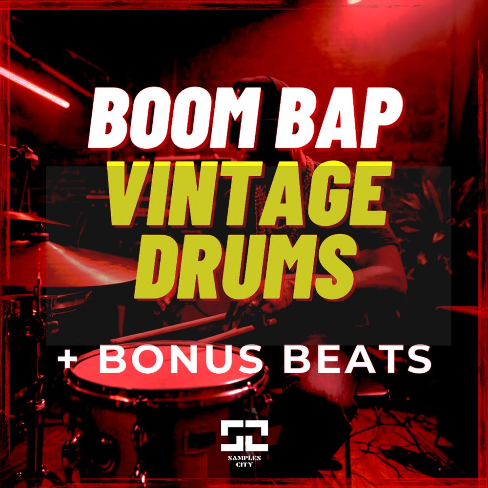 Obra de arte de Boom Bap Vintage Drums + Bonus Beats