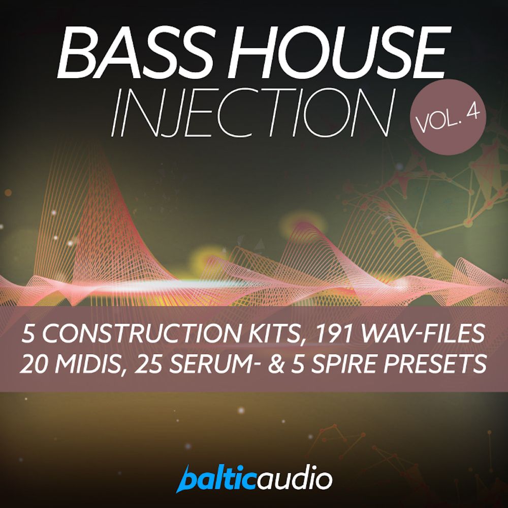 Pochette de Bass House Injection Vol 4