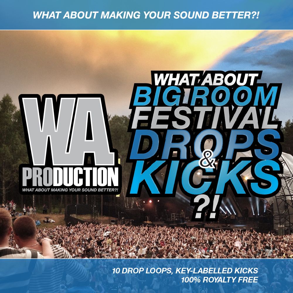Arte de What About Big Room Festival Drops & Kicks