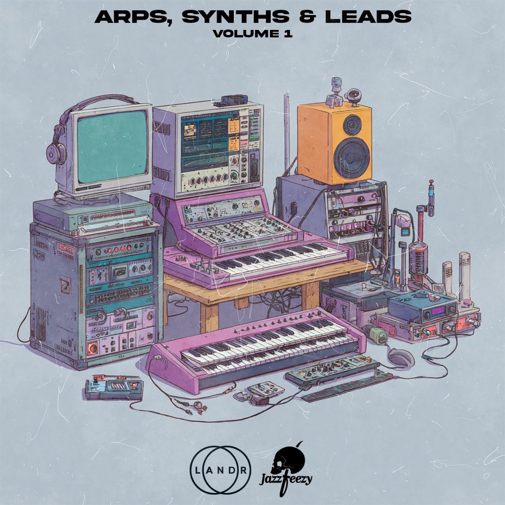 Pochette de ARPs + Synths + Leads