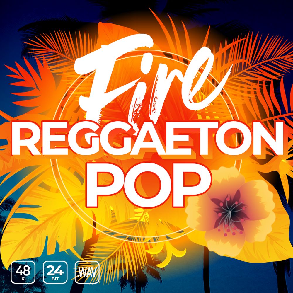 Arte de Fire Reggaeton Pop