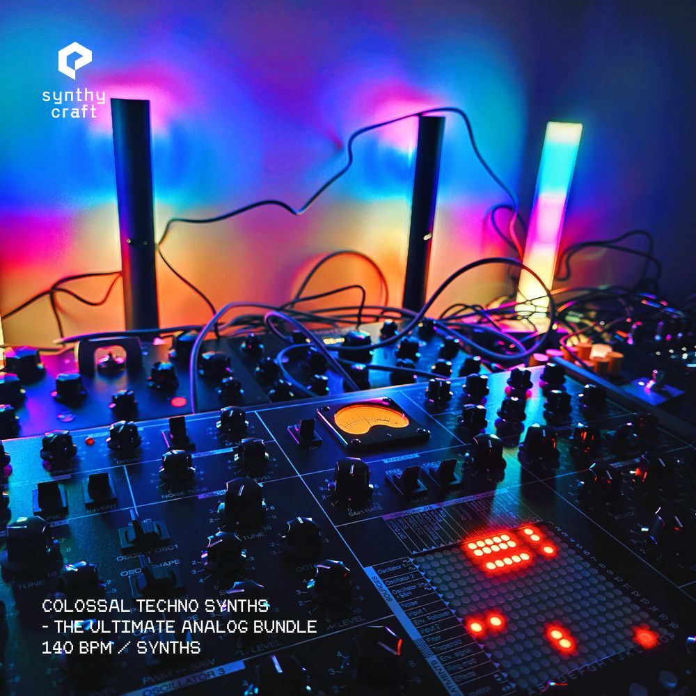 Artwork for Colossal Techno Synths - The Ultimate Analog Bundle
