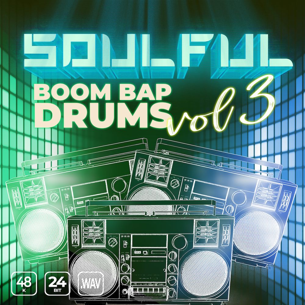 Artwork for Soulful Boom Bap Drums Vol 3