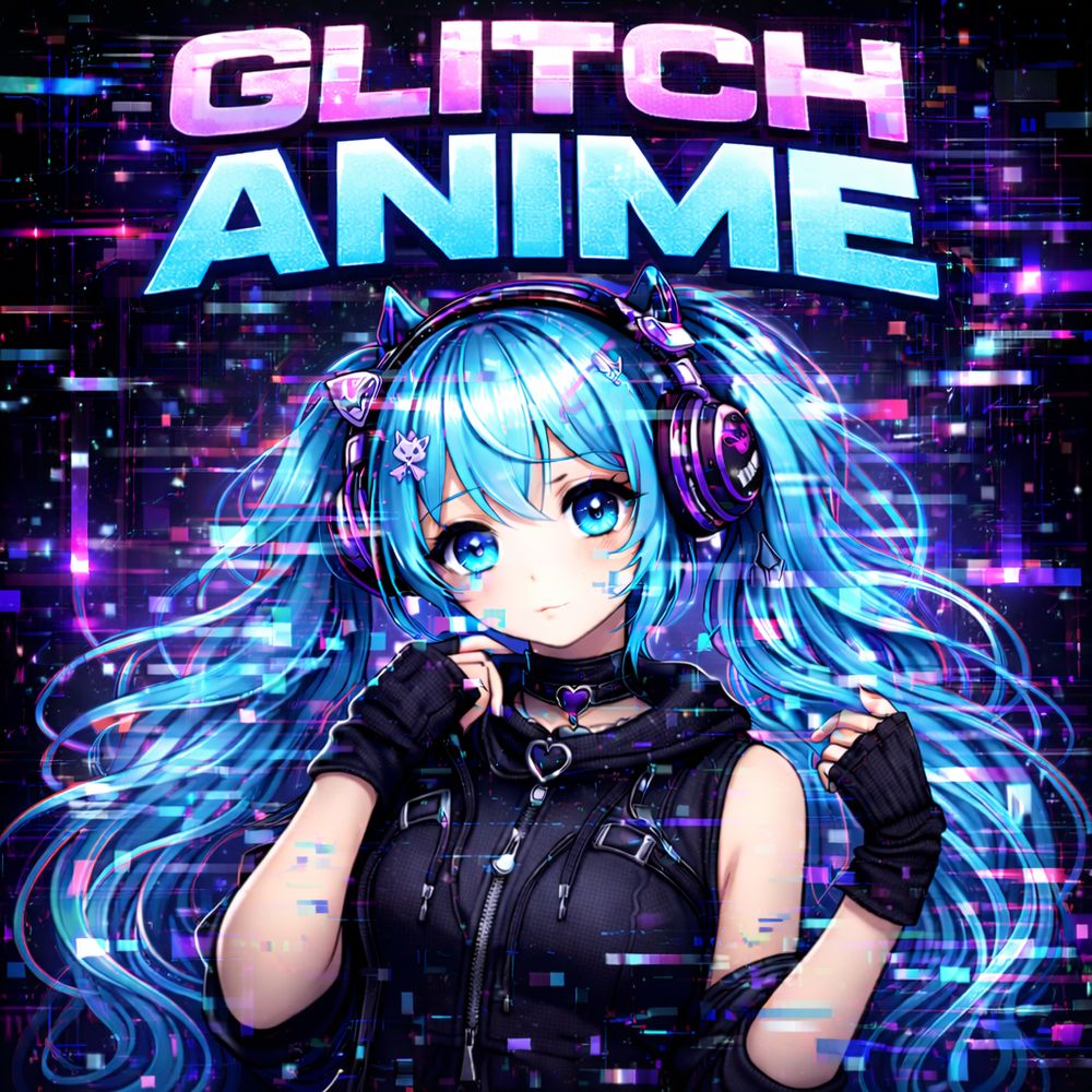 Arte de GLITCH ANIME