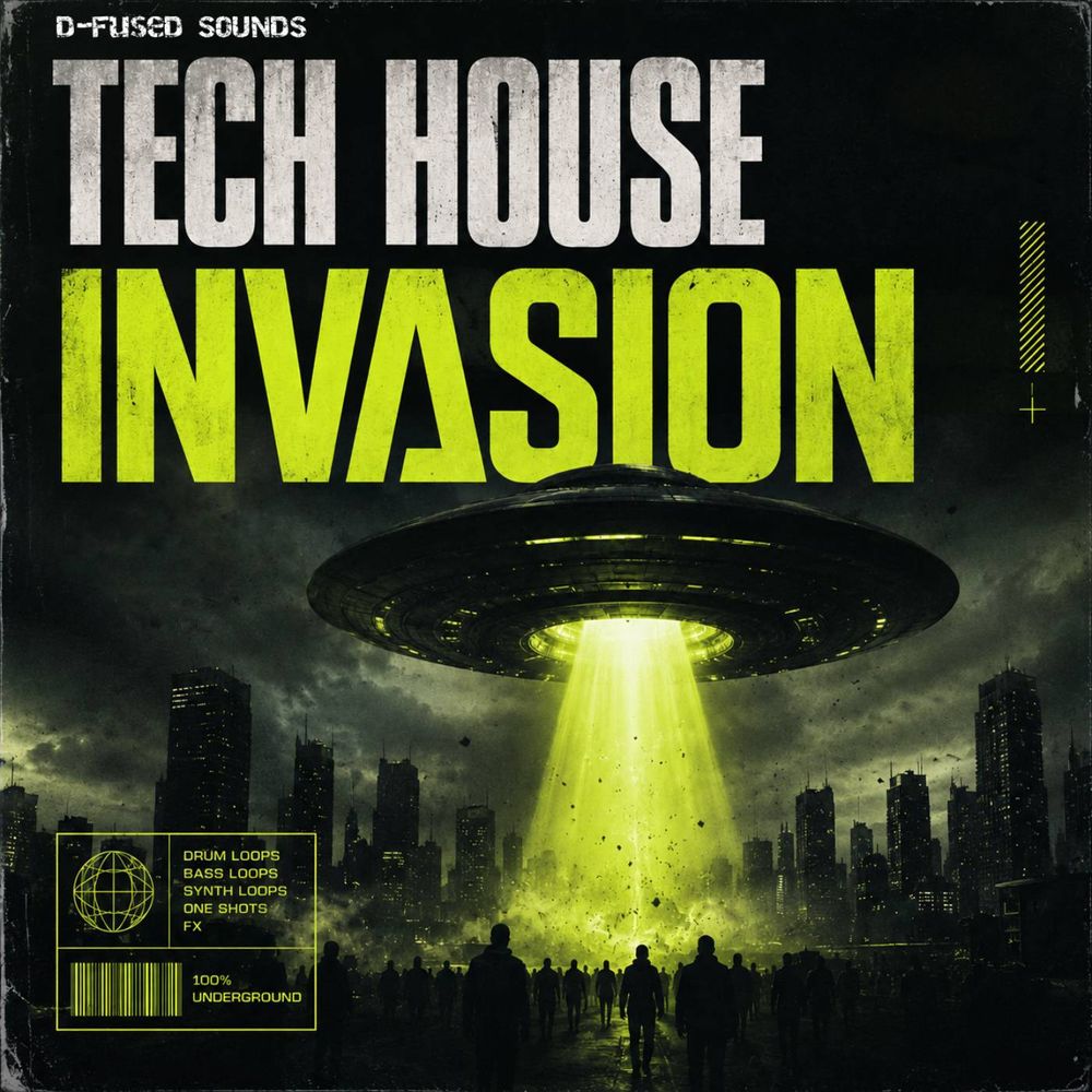 Arte de Tech House Invasion