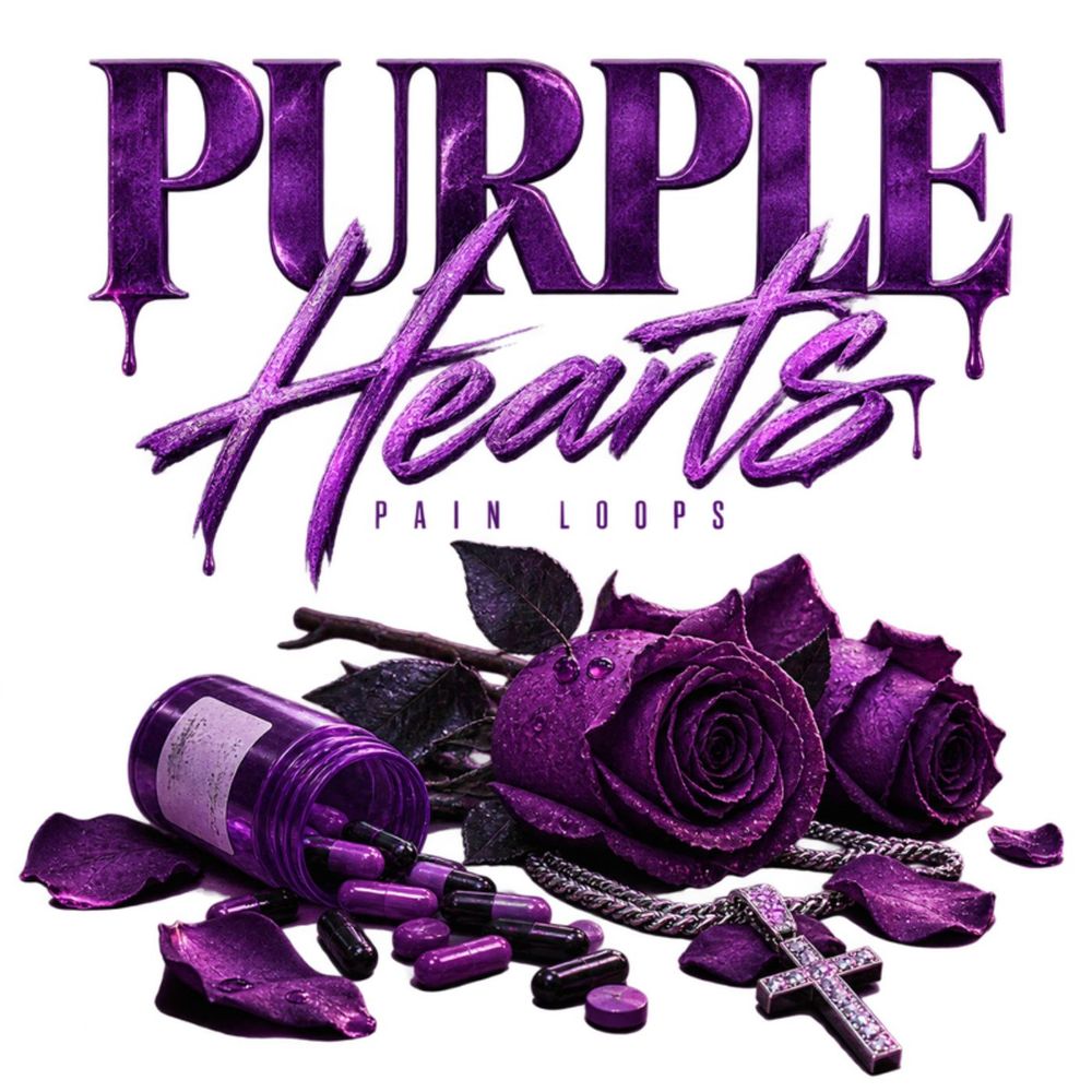 Arte de Purple Hearts - Pain Loops