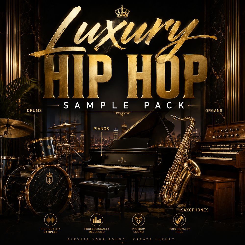 Artwork of Luxury Hip Hop Sample Pack