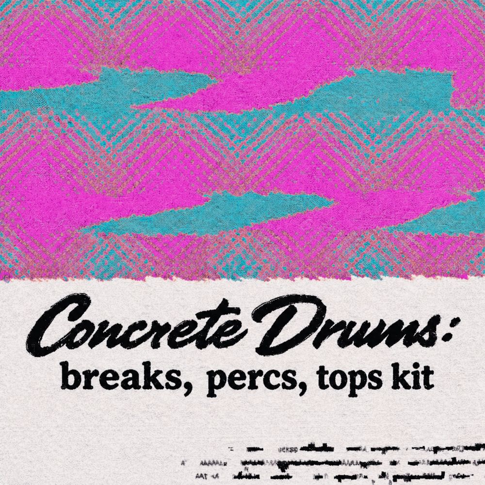 Artwork of Concrete Drums: breaks, percs, tops kit