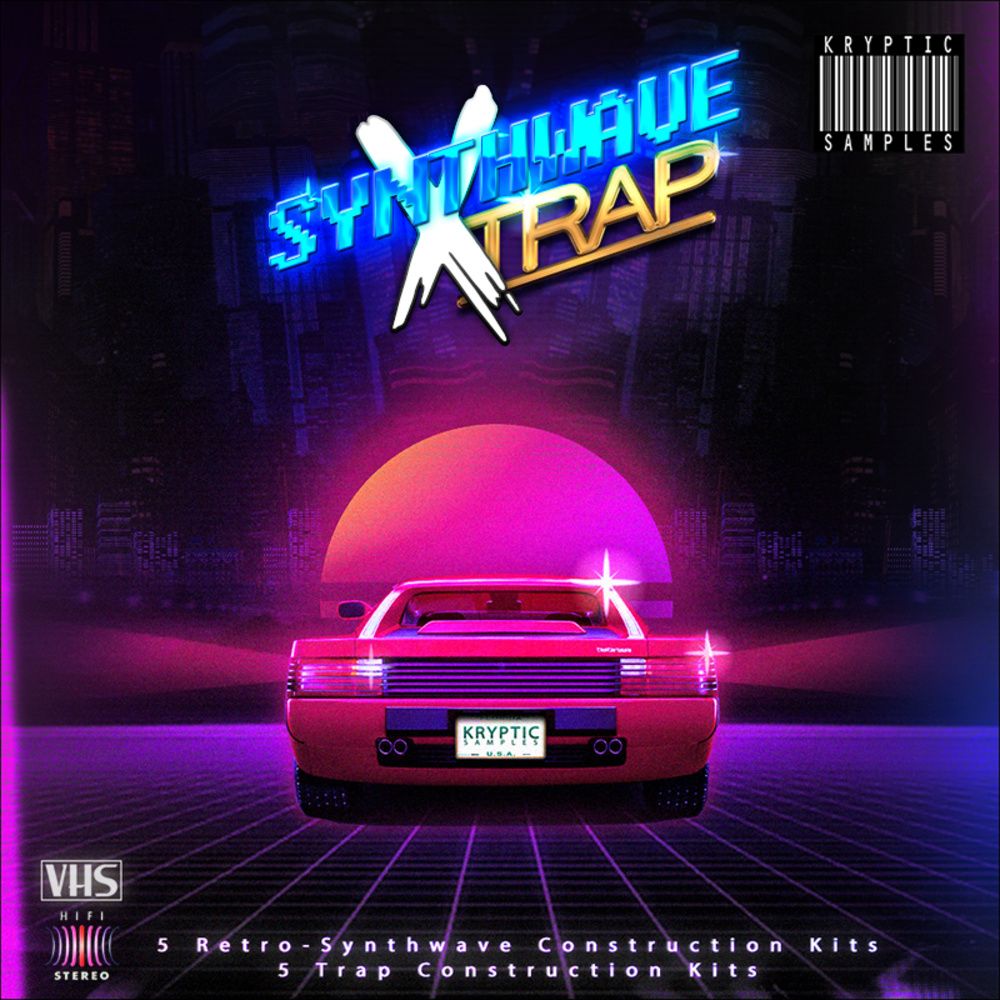 Synthwave X Trap Sample Pack Landr