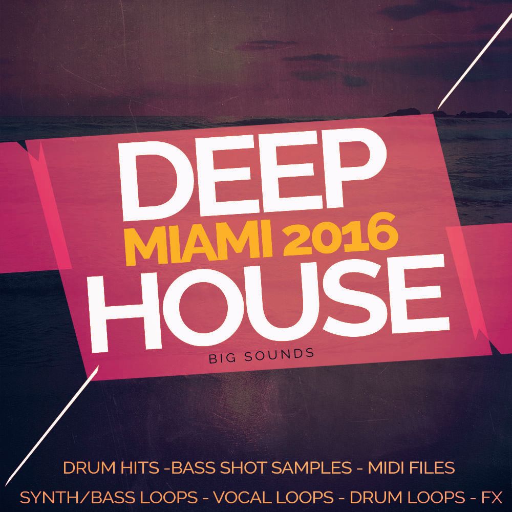 Arte de Big Sounds Deep House Miami 2016