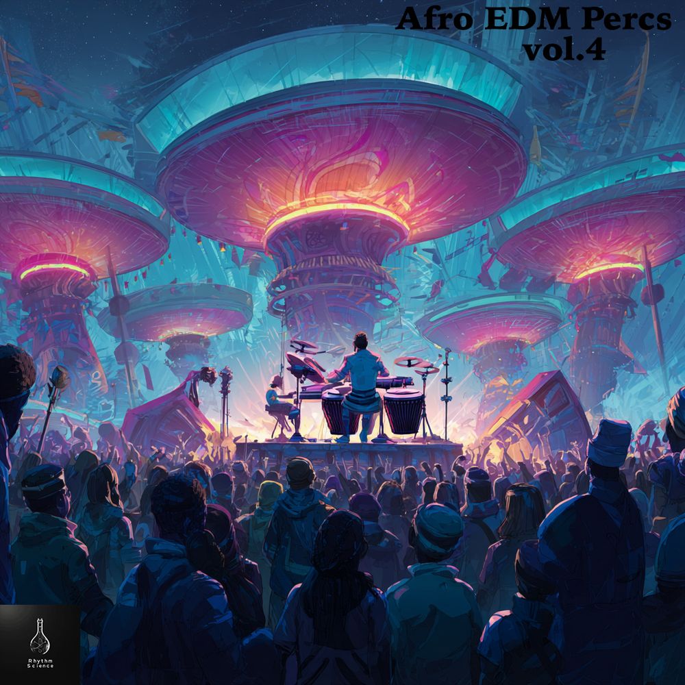 Arte de Afro EDM percs vol.4