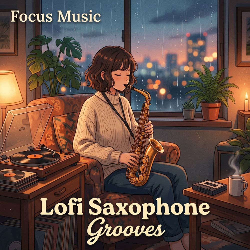 Obra de arte de Lofi Saxophone Grooves