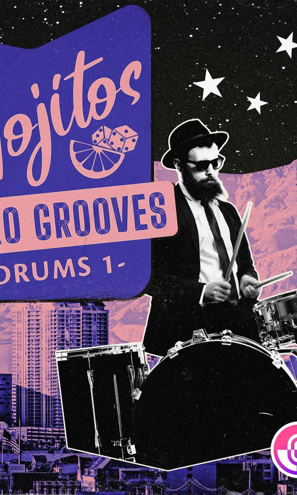 Artwork for Mojitos Retro Grooves - Drums 1