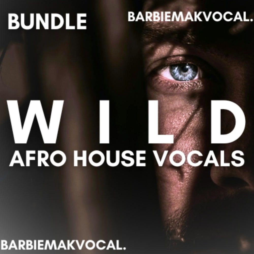 Arte de WILD Afro House Vocal Sample Pack Bundle