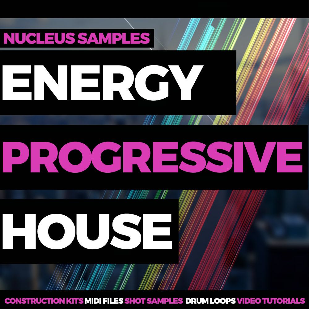 Arte de Nucleus Samples Energy Progressive House