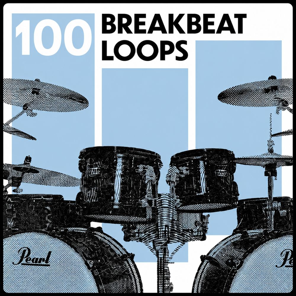100 Breakbeats volume one의 아트워크