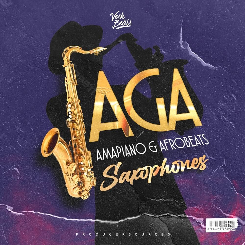 Pochette de JAGA - Amapiano & Afrobeats Saxophones