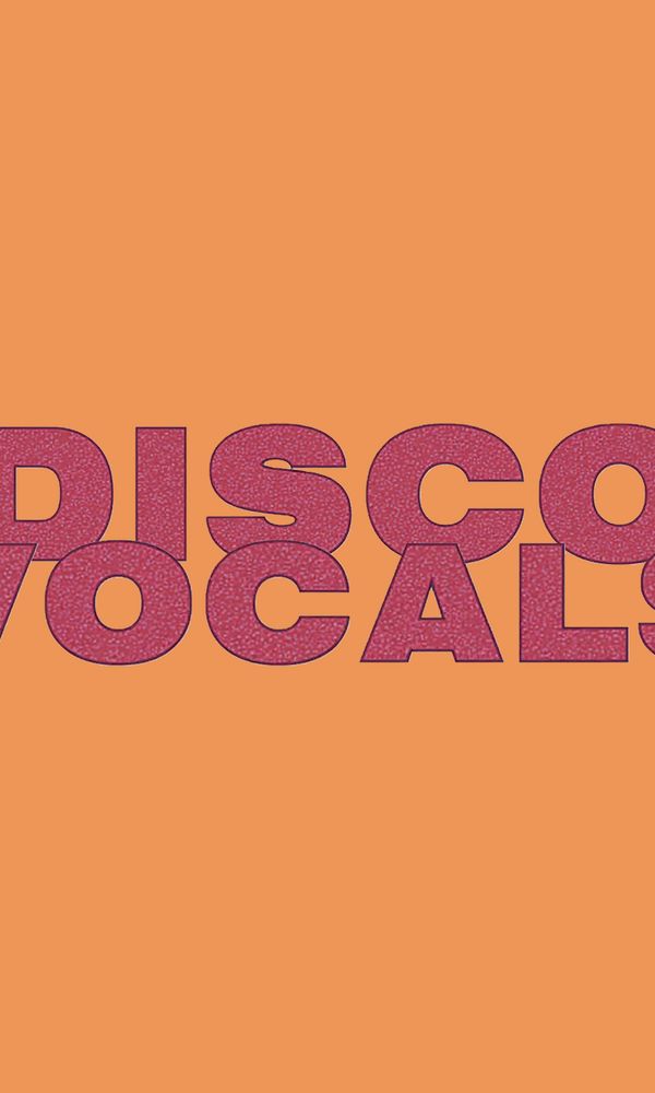 Artwork for Disco Vocals