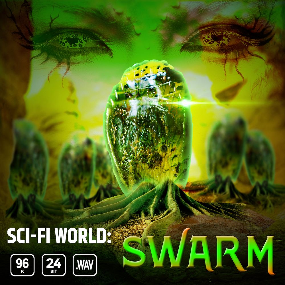 Arte de Sci-fi World: Swarm - Game Ambience Loop Library