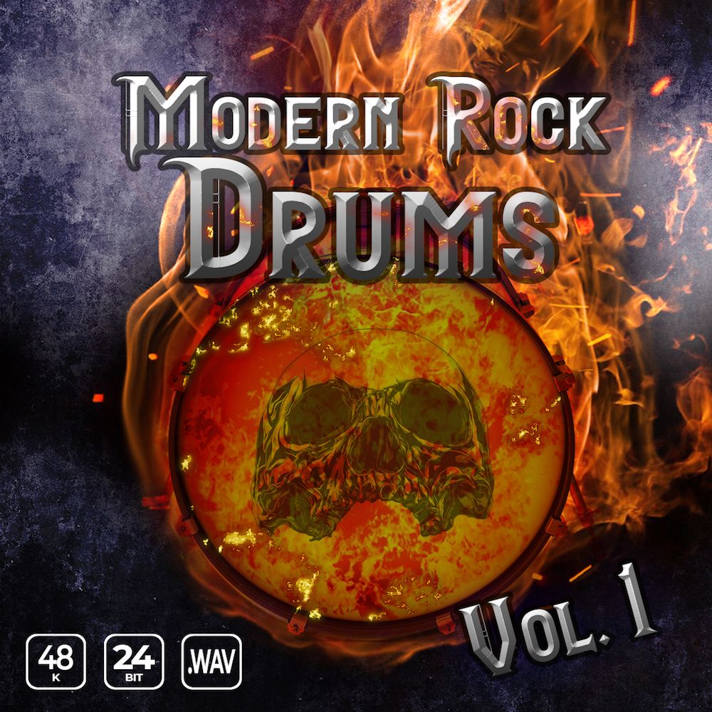 Artwork for Modern Rock Drums Vol 1