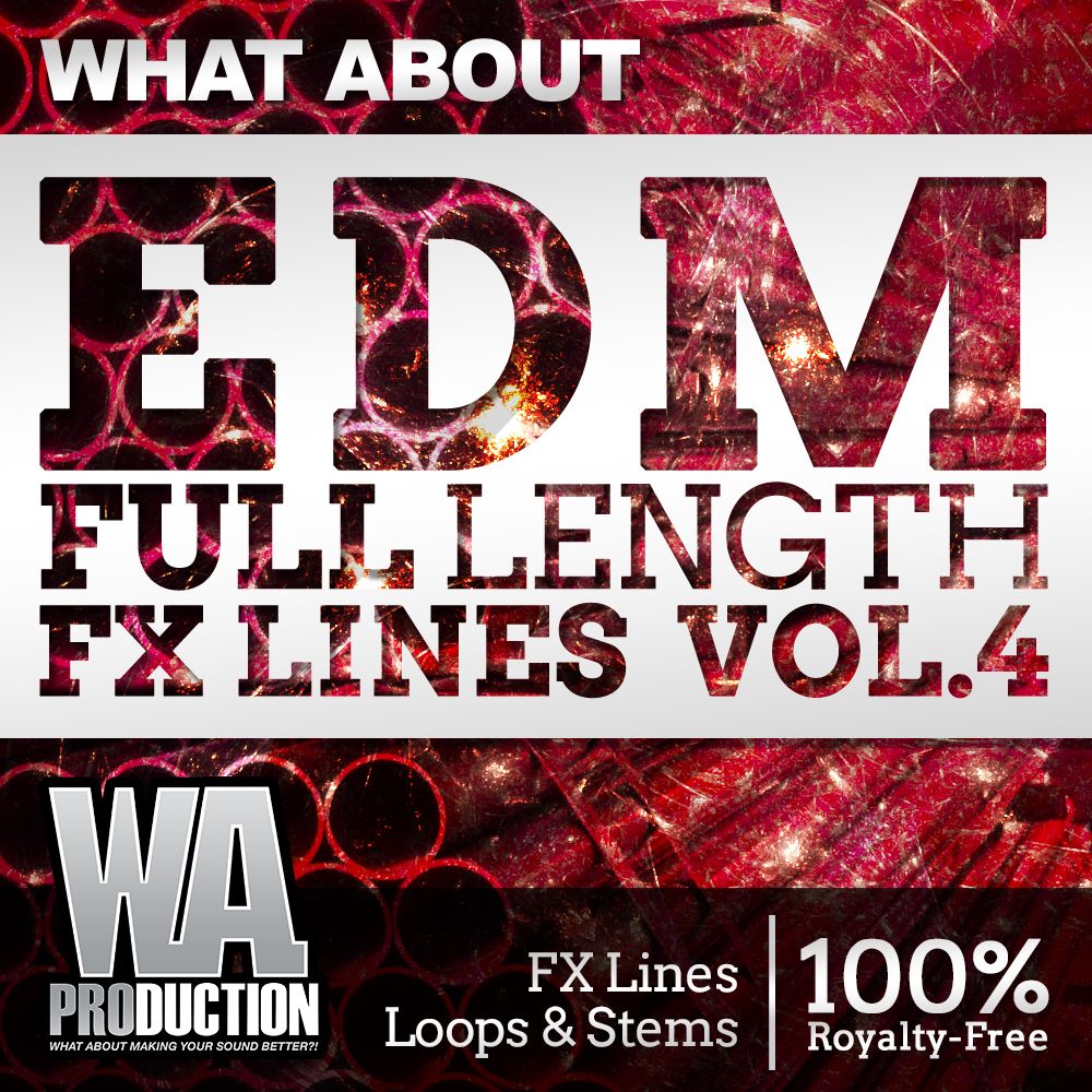 Pochette de What About EDM Full Length FX Lines 4