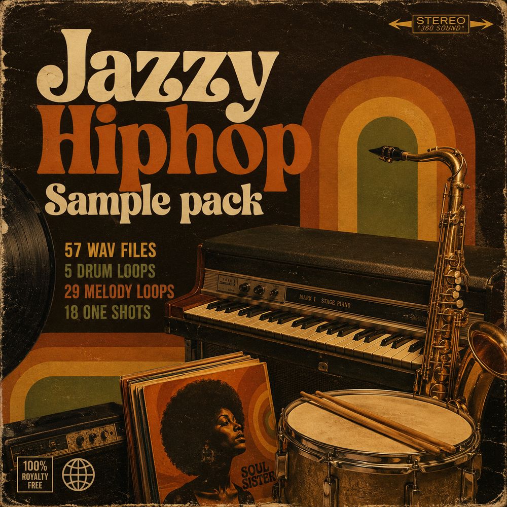 Pochette de Jazzy Hip Hop Sample Pack