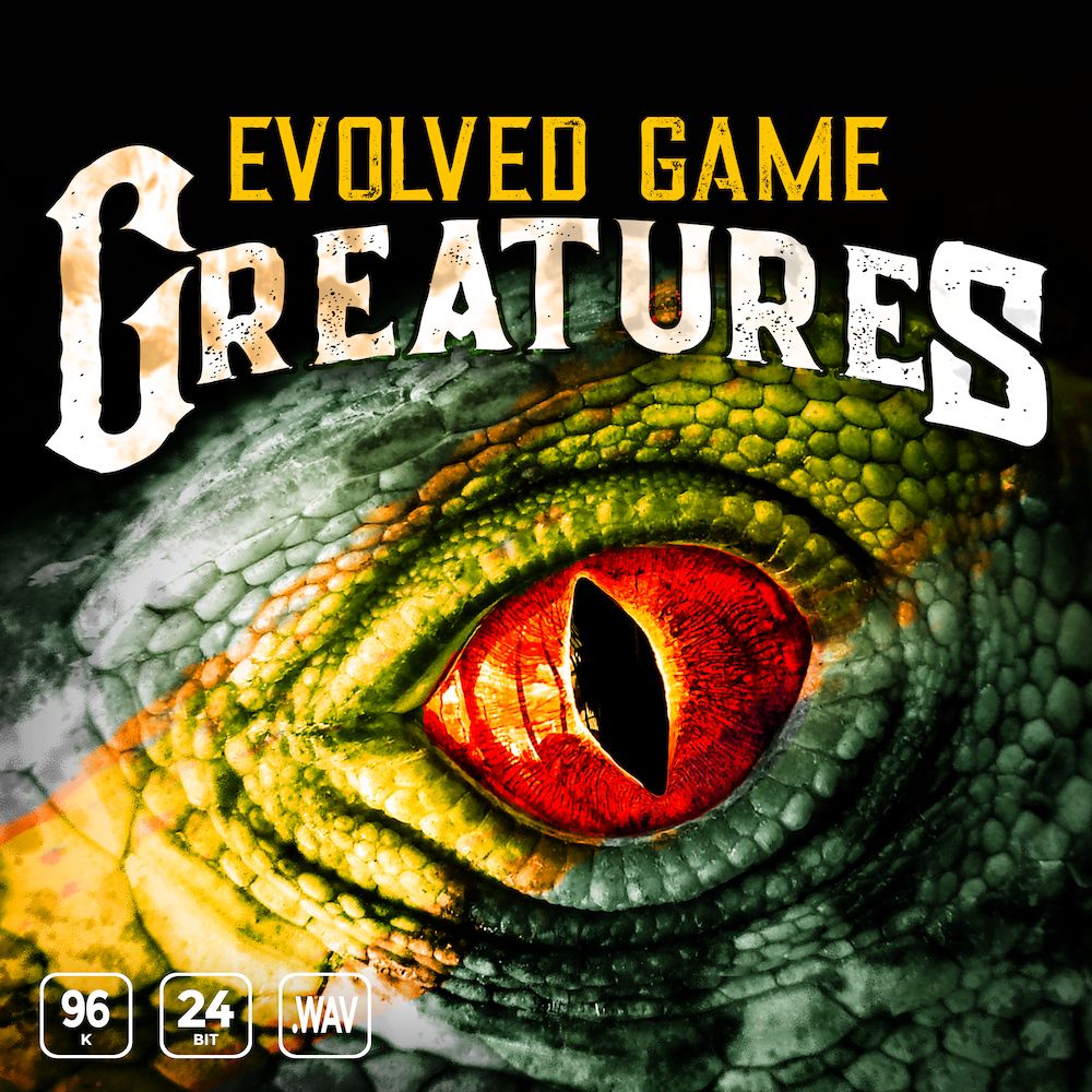 Artwork for Evolved Game Creatures - Monster Sounds