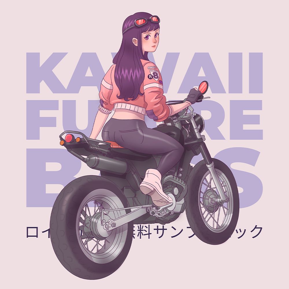 Arte de Kawaii Future Bass