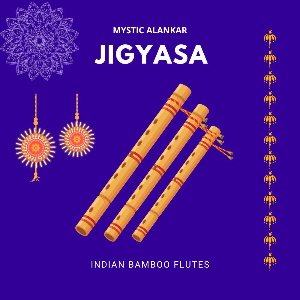 Artwork for Jigyasa  - Indian Bamboo Flutes (Bansuri)