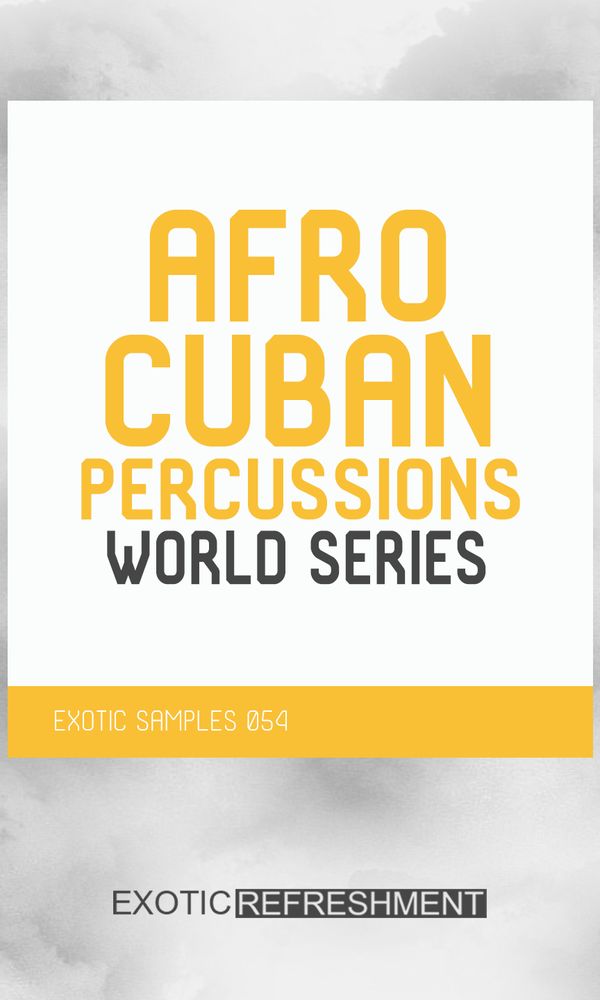 Artwork for Afro Cuban Percussions - World Series
