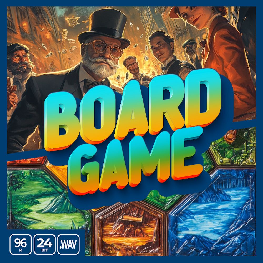 Artwork for Board Game - Sound Set Kit for Tabletop and Digital Games