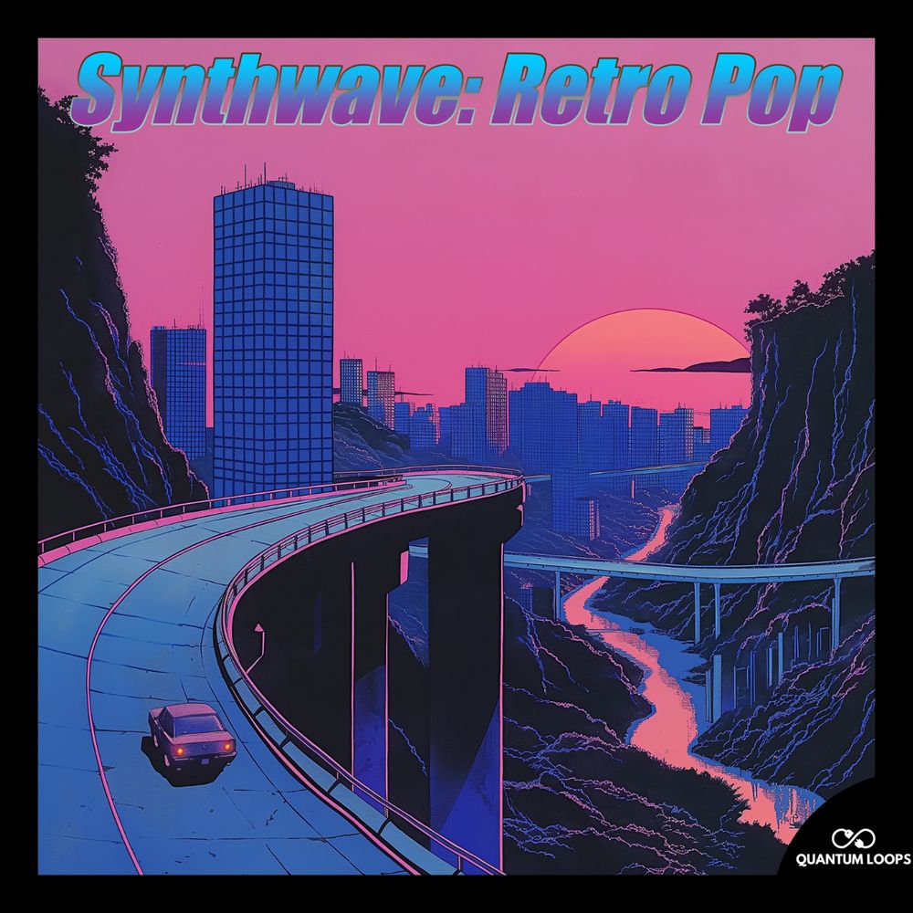 Arte de Synthwave: Retro Pop