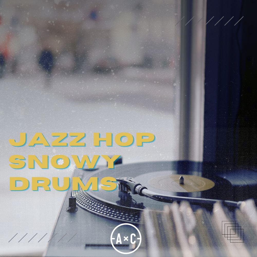 Arte de Jazz Hop Snowy Drums