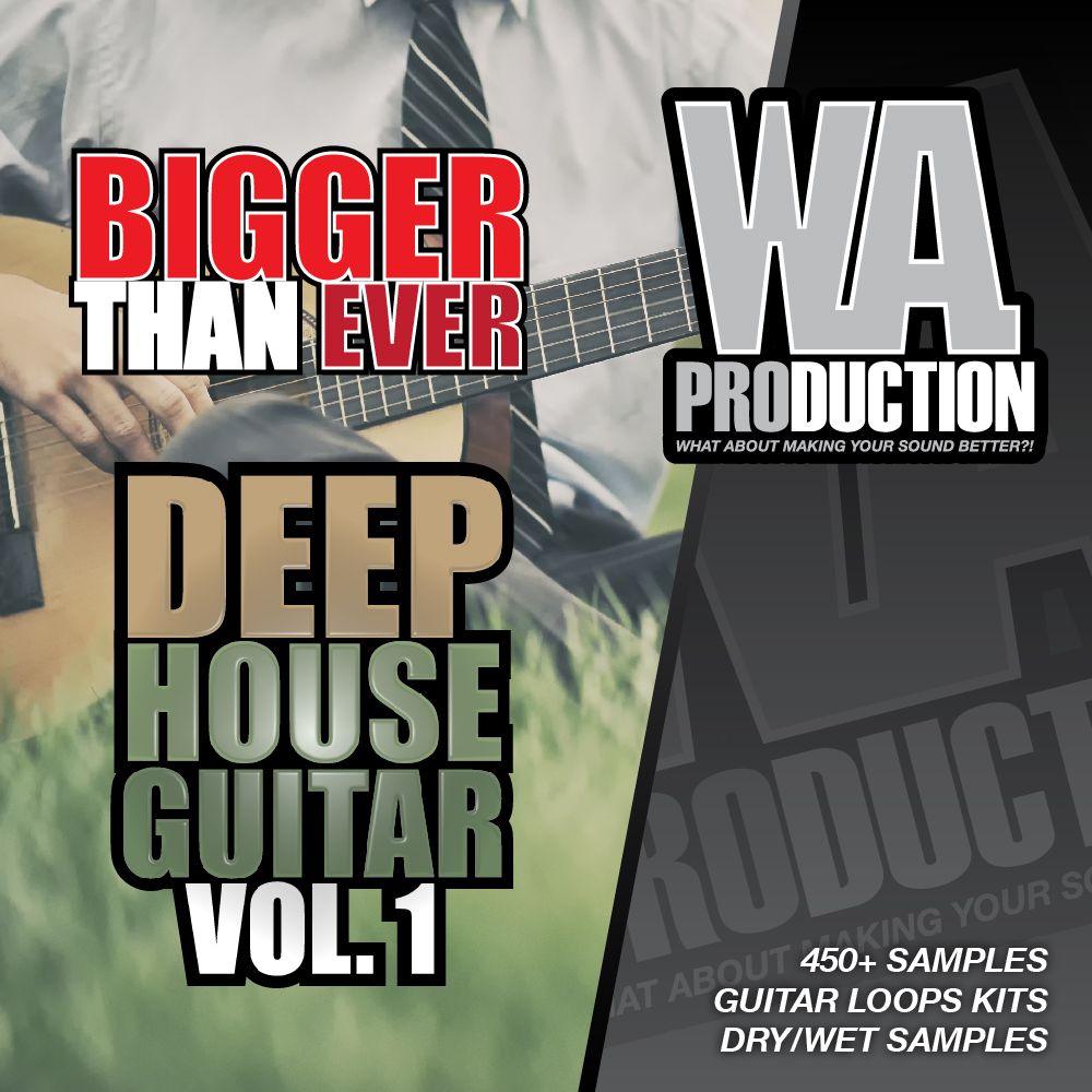 Pochette de Bigger Than Ever Deep House Guitar Vol 1