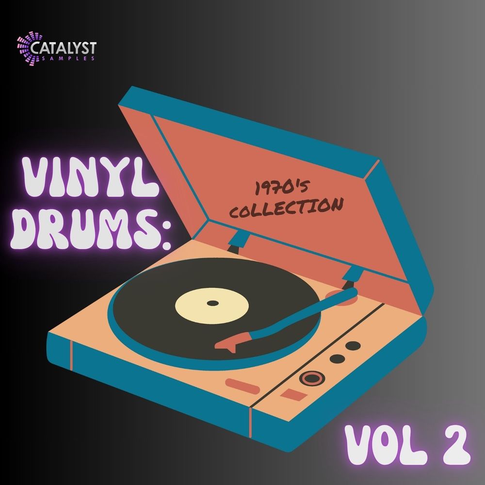 Arte de Vinyl Drums: 1970's Collection Vol 2