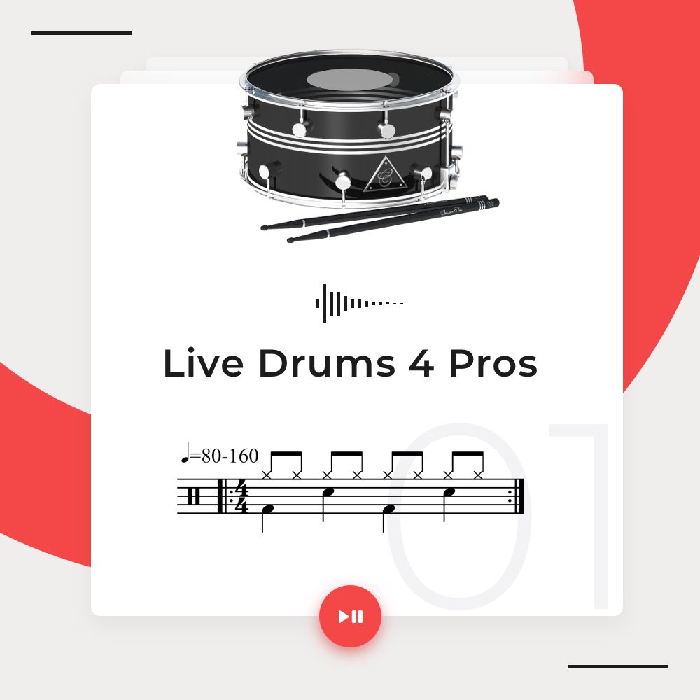 Arte de Live Drums 4 Pros