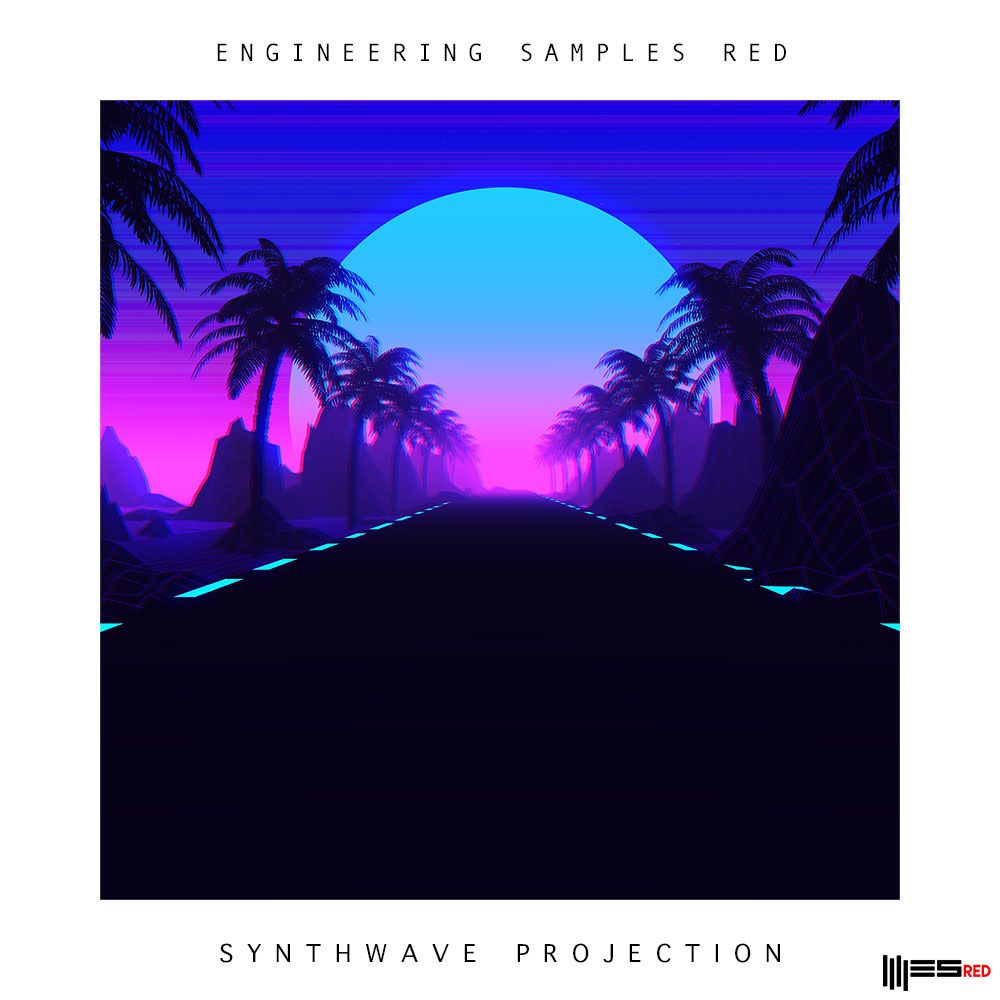 Artwork for Synthwave Projection