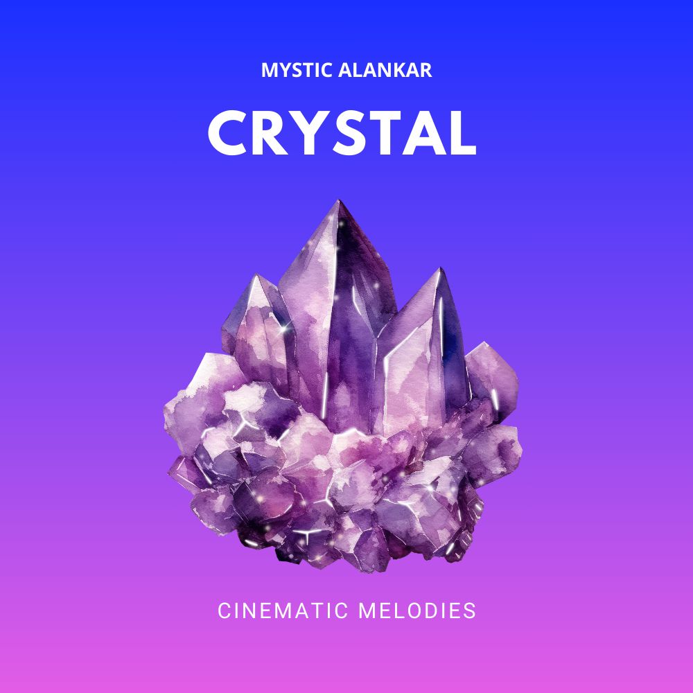 Arte de Crystal - Piano Keys & Harp
