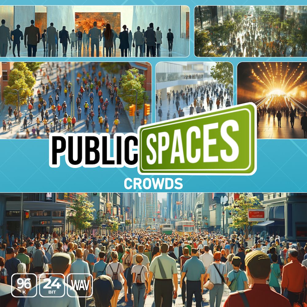 Arte de Public Spaces - Crowds Walla and Everyday Ambiences