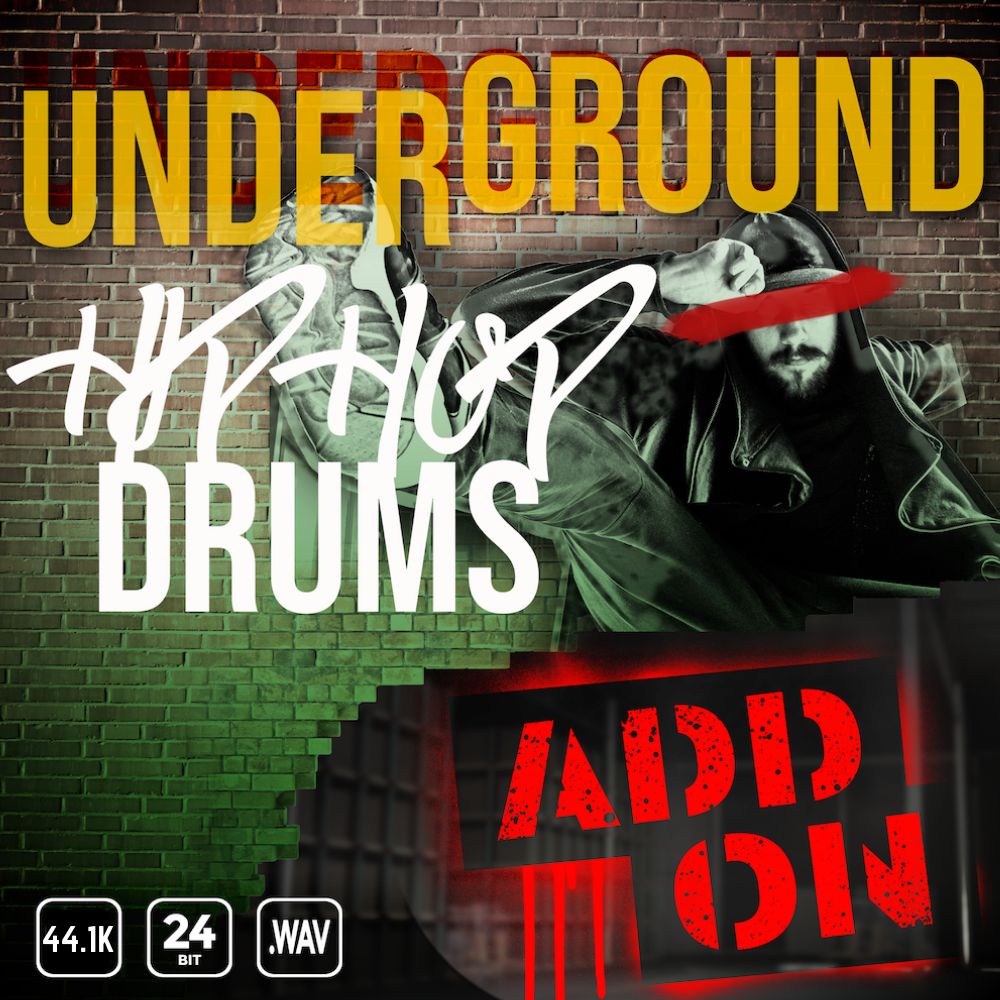 Arte de Underground Hip Hop Drums The Add On