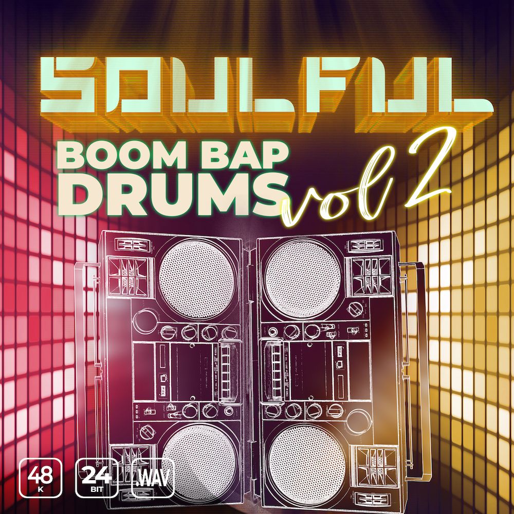 Artwork for Soulful Boom Bap Drums Vol 2