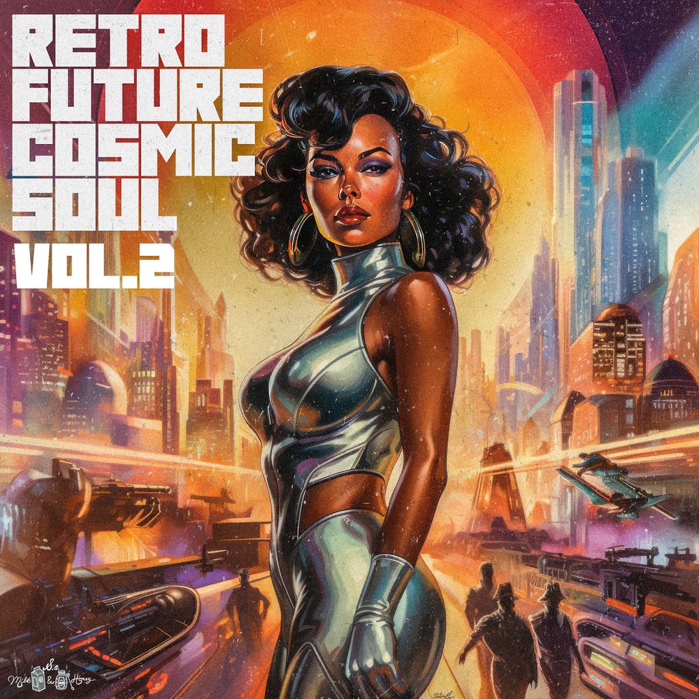 Arte de Retro Future Cosmic Soul Vol.2