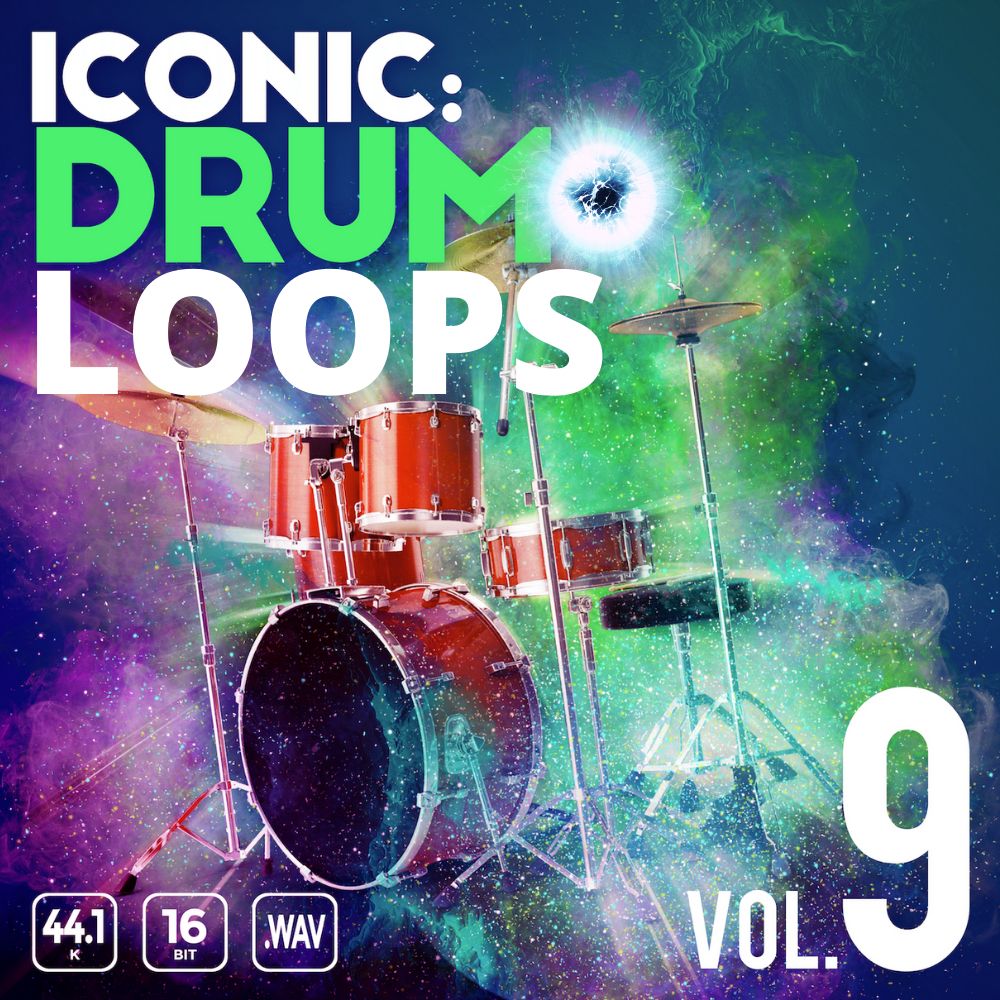Iconic Drum Loops Vol 9 Sample Pack LANDR Samples