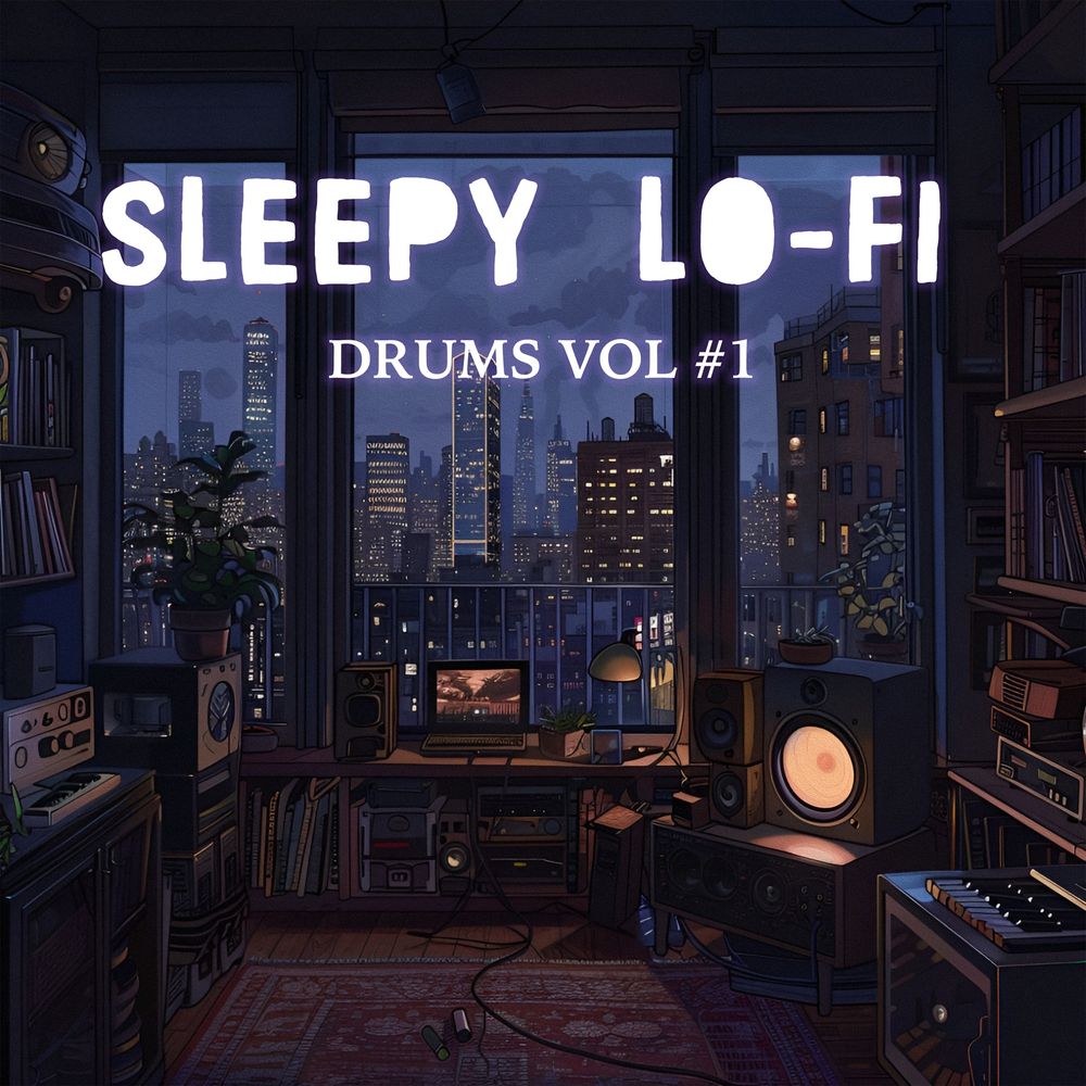 Artwork of Sleepy Lofi Drum Kit Vol 1
