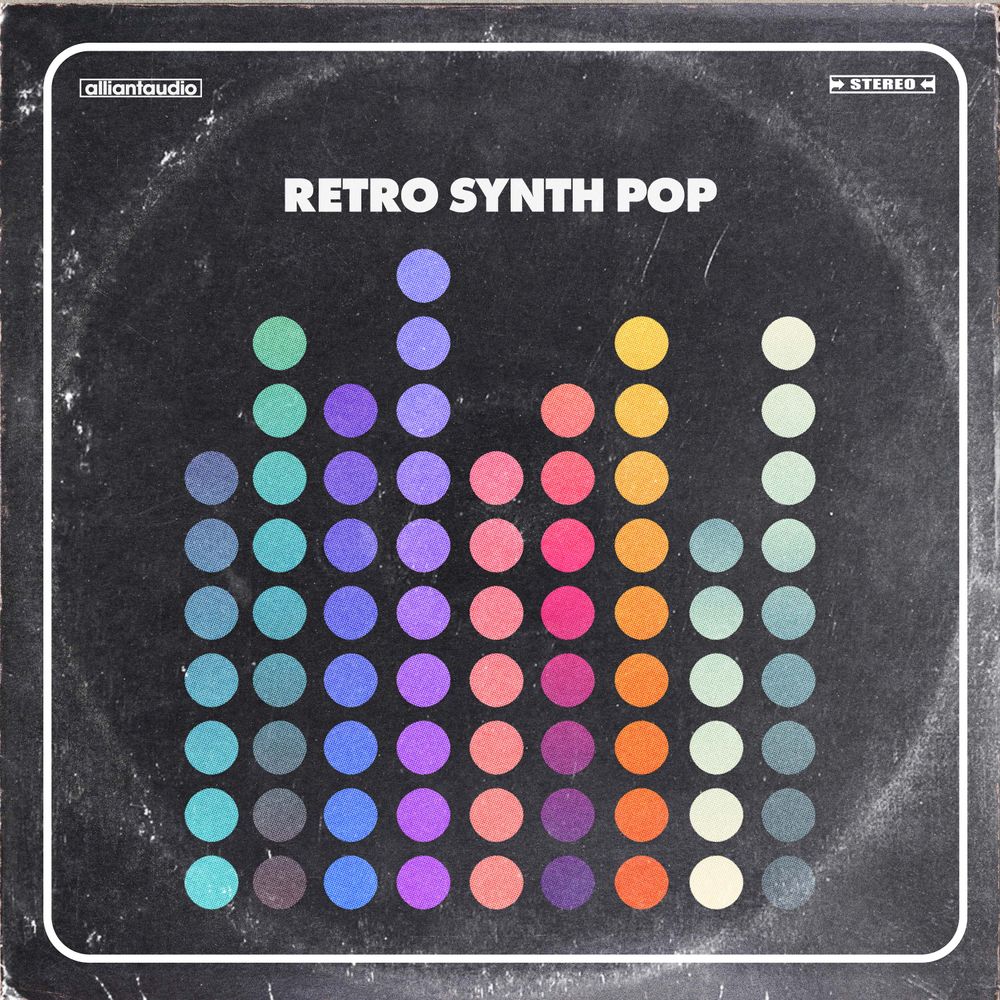 Arte de Retro Synth Pop