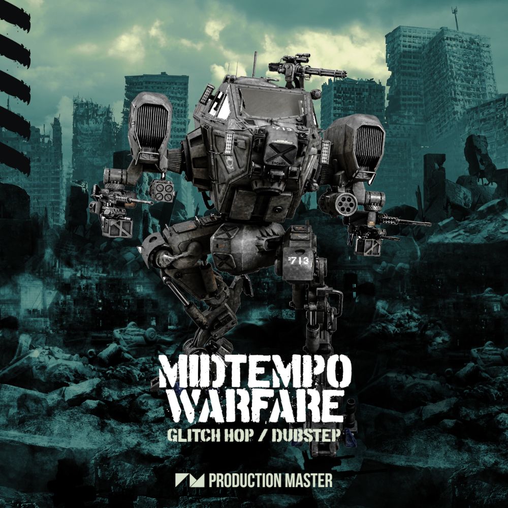 Pochette de Midtempo Warfare - Glitch Hop & Dubstep