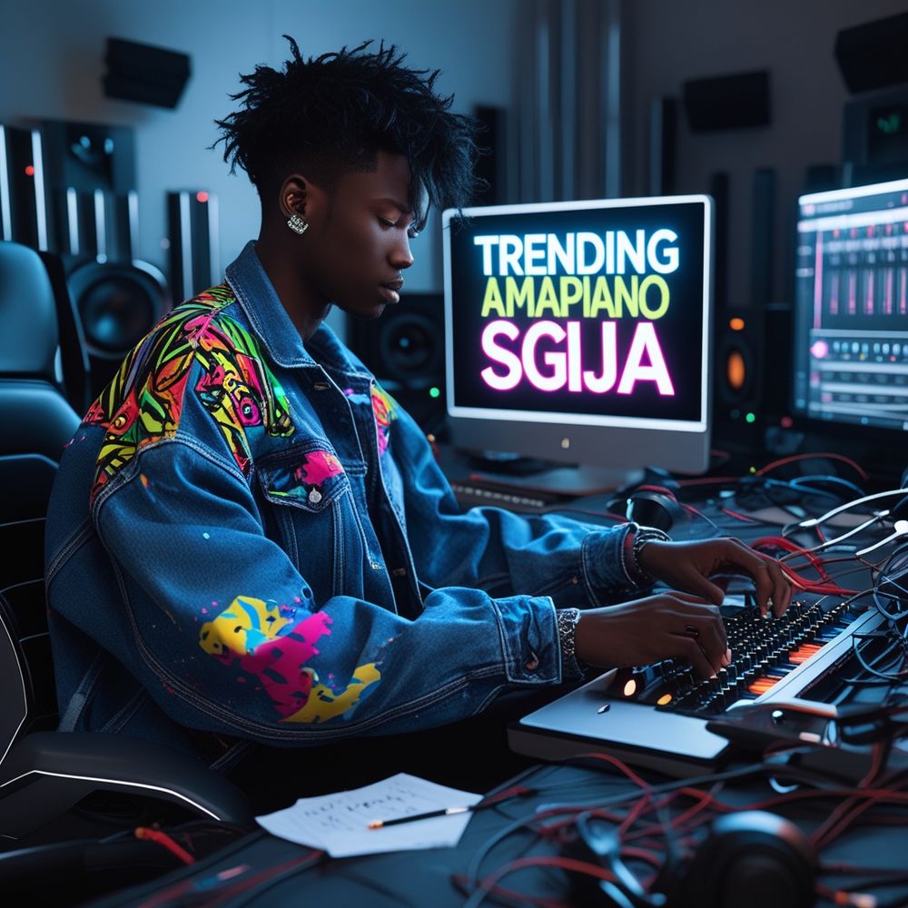 Pochette de Amapiano Trending Sgija Pack