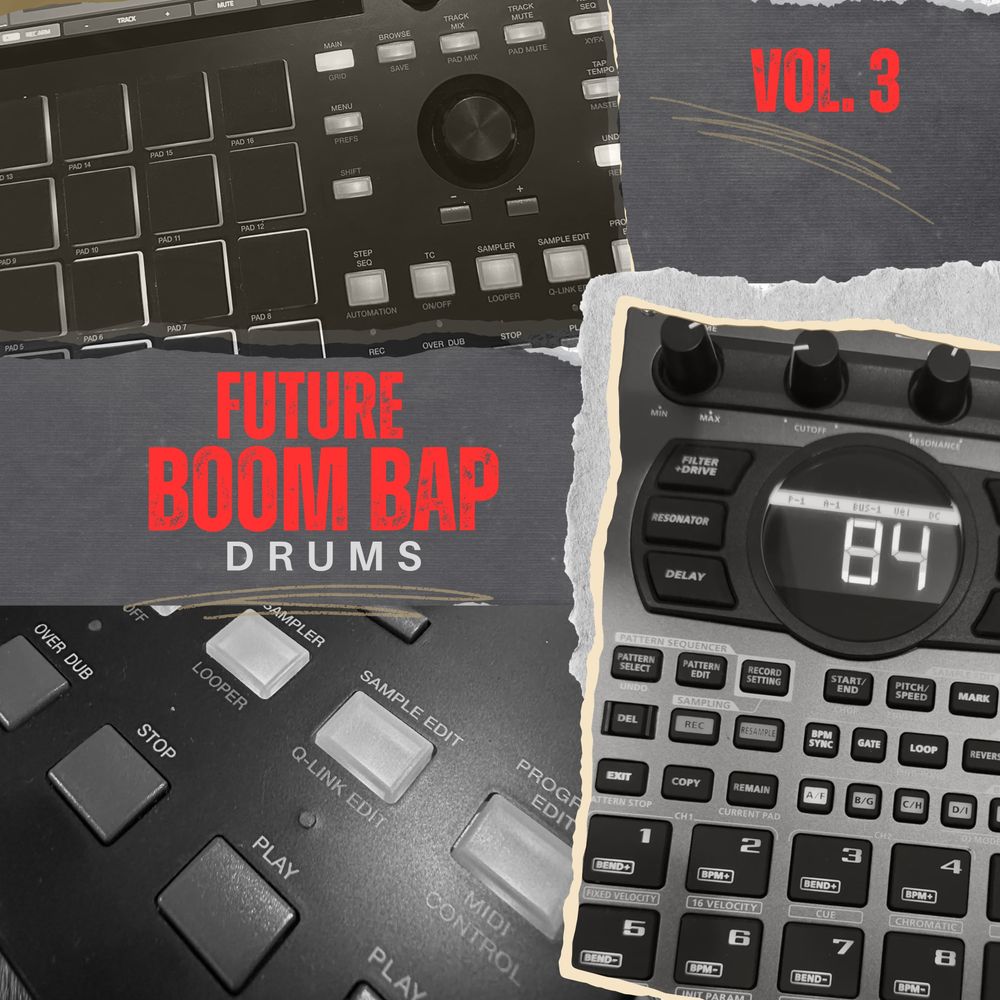 Artwork of Future Boom Bap Drums Vol. 3