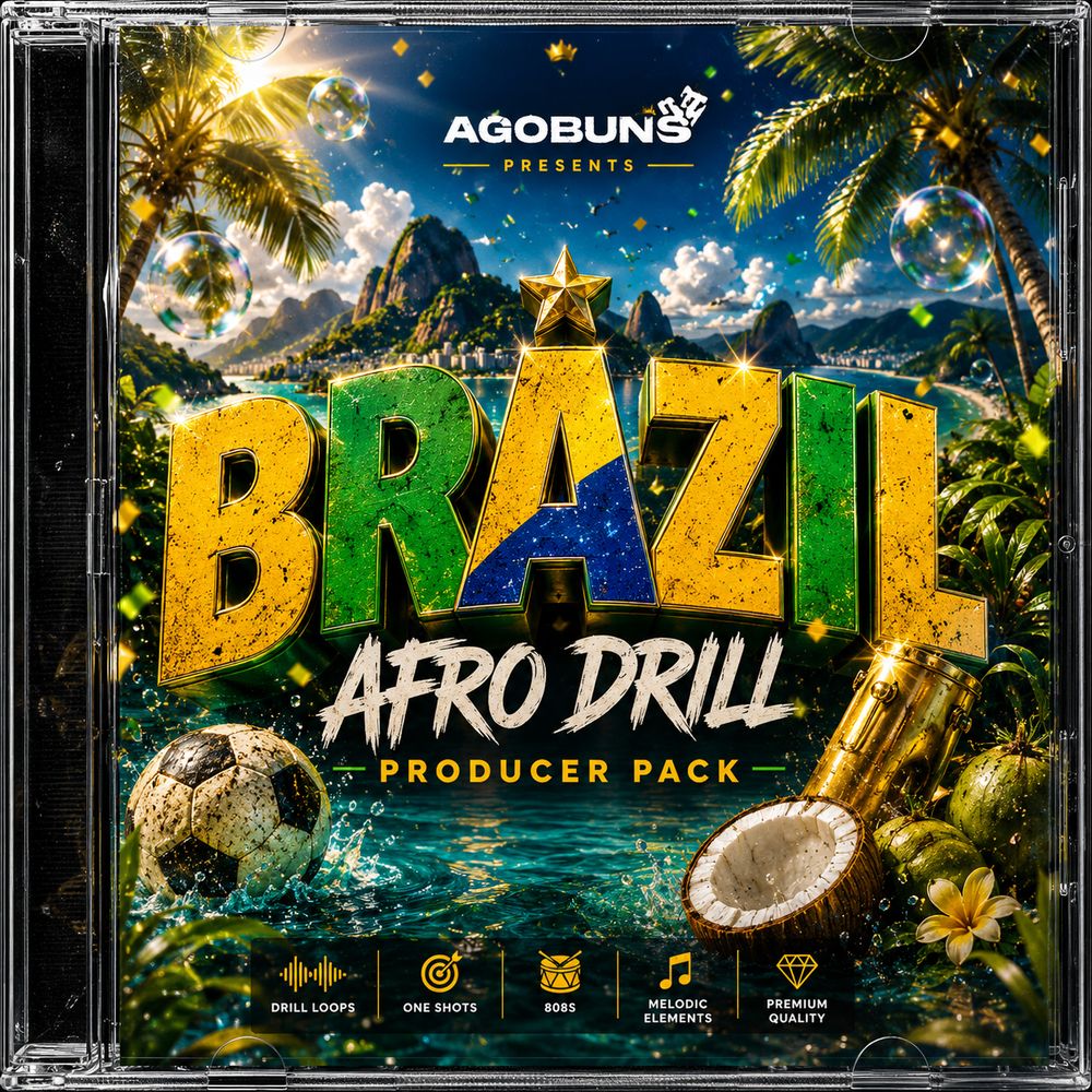 BRAZIL |  Afro Drill Producer Pack의 아트워크